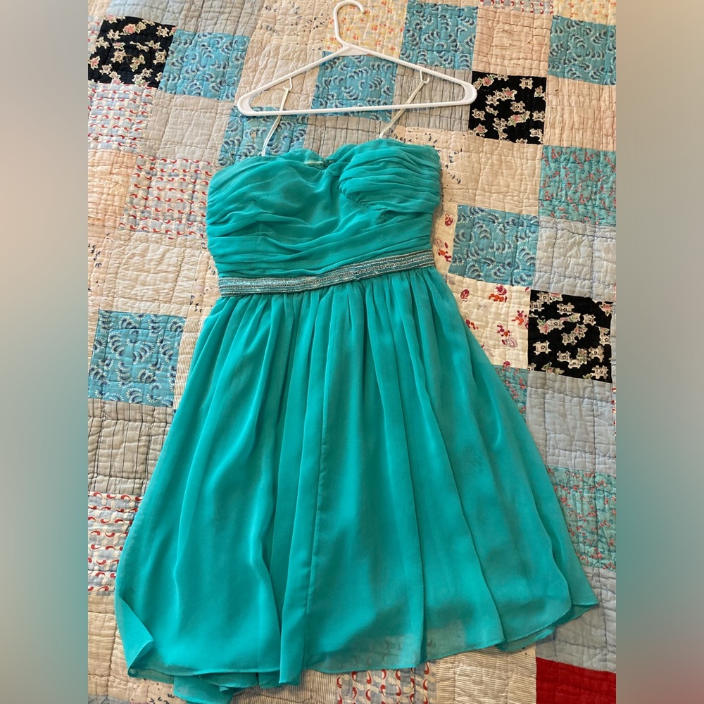 MM Couture Mint Cocktail Dress